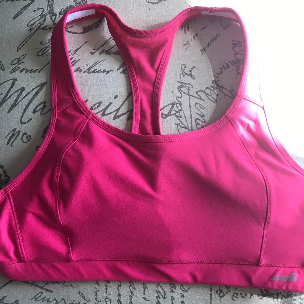 Hot pink XL sports bra